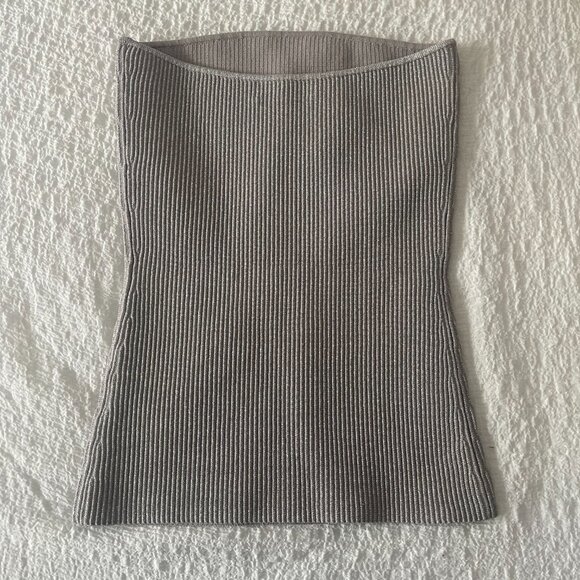 ✨ NWOT Babaton Sculpt Knit Tube Top | Aritzia - Picture 6 of 6